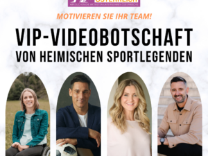Sportlegenden-Videobotschaft: Der VIP-Motivationskick für Ihr Team